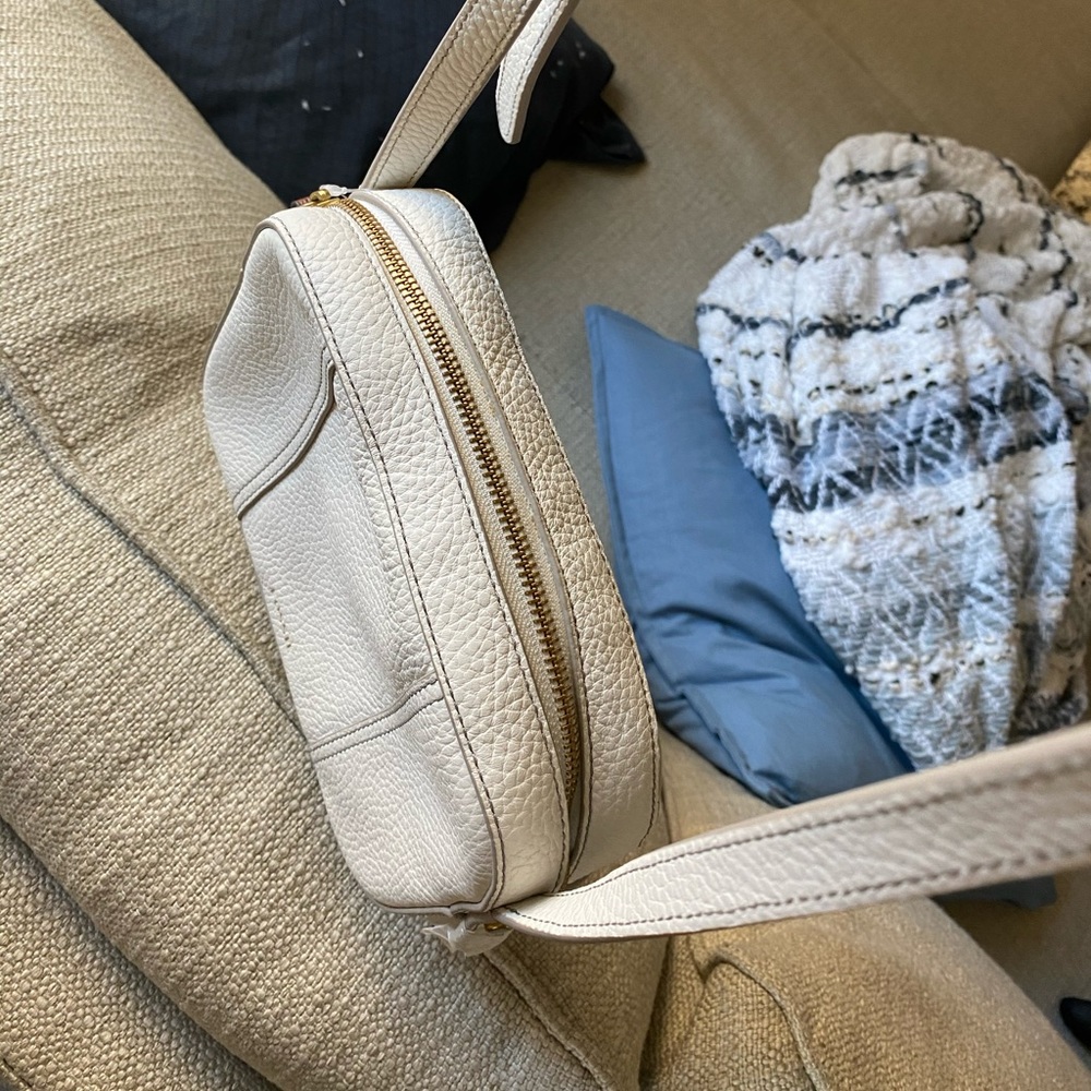 Fossil Gemma Camera Bag Coconut Crossbody Gem